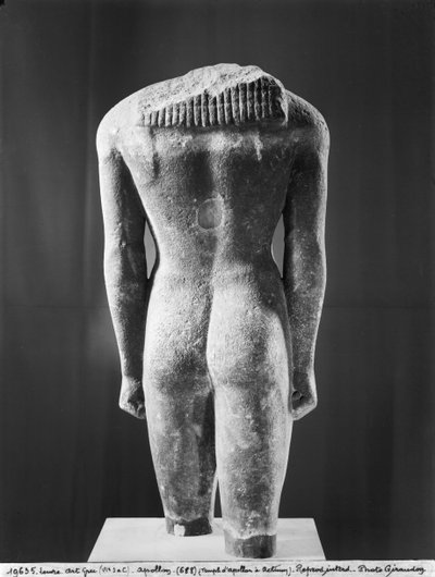 Torso eines Kouros, aus Actium, ca. 570 v. Chr. von Greek